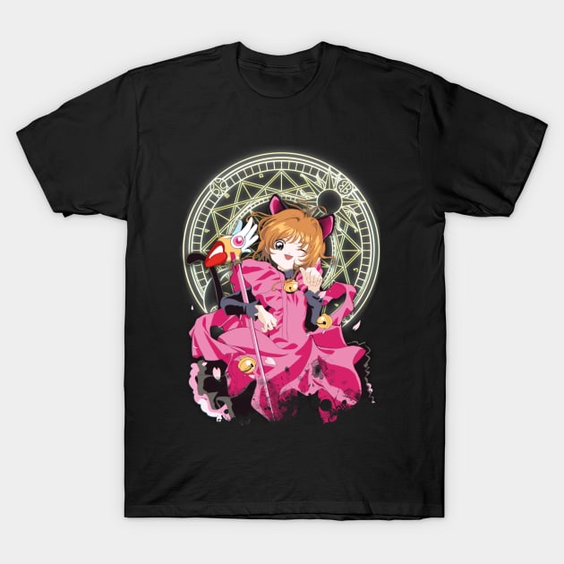 Sakura Neko T-Shirt by itsdanielle91